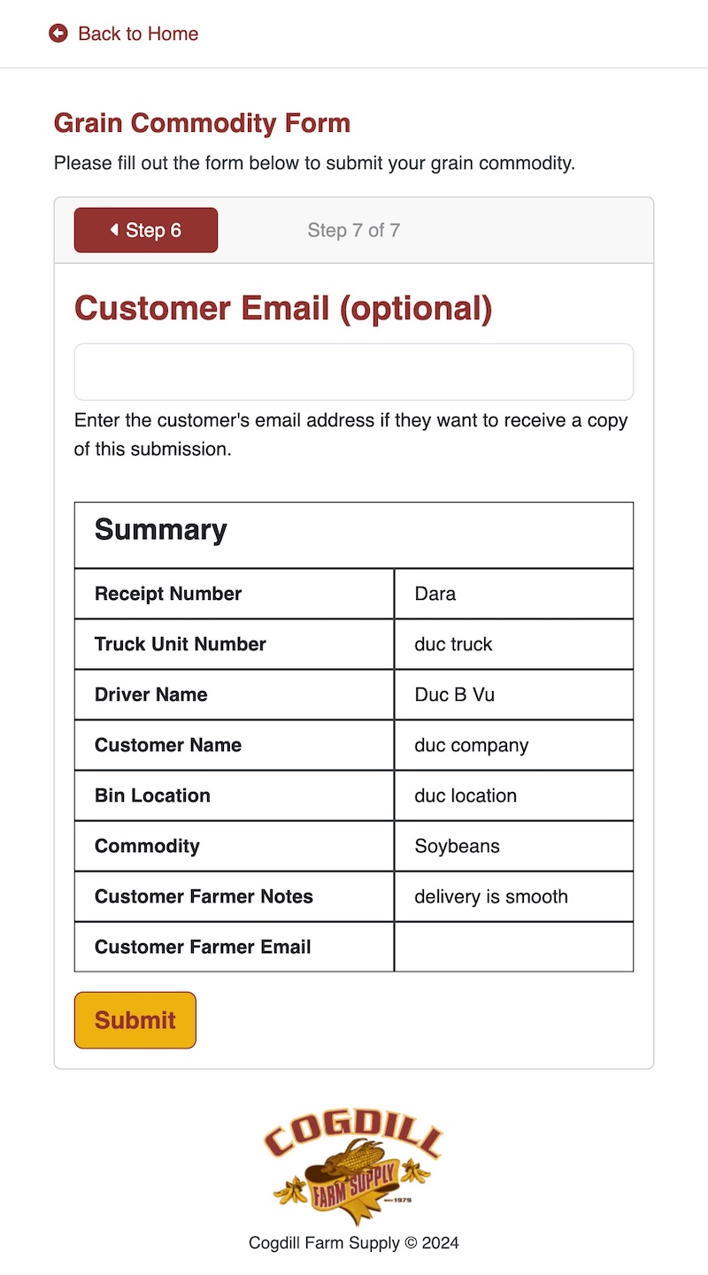 truck drivers log delivery details on the go using their own mobile device with ease and accuracy